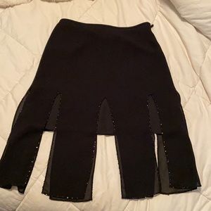 Sexy little black skirt!